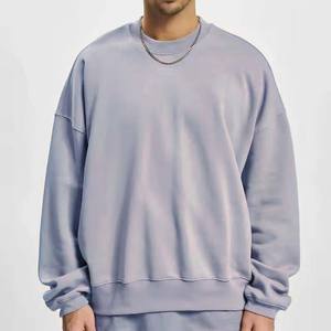 2025 nouvelle couleur verte plaine hommes sweat-shirts meilleure vente sweat-shirts prix de gros sweat-shirts pour hommes - Product Image 4