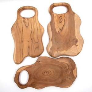 เขียงไม้ที่มีสีและขนาดที่กำหนดเองสำหรับเสิร์ฟและหั่นผักและผลไม้ - Product Image 6