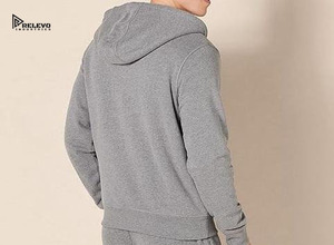 Sweat-shirt à capuche en coton 100% de haute qualité, lavage à l'acide, sweat-shirt à capuche multicolores, sweat-shirt à capuche surdimensionné, broderie - Product Image 2