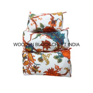 Large Eco-Friendly Vintage Bohemian Portable Cute Makeup Pouch <b>Travel</b> Cosmetic <b>Bag</b> Lightweight for <b>Organizer</b> Zipper for - Product Image 5