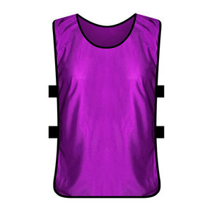 High Quality 100% Polyester <b>Football</b> Training Vest Customized Logo Solid Pattern Quick Dry Breathable Summer Sports <b>Bibs</b> Tops - Product Image 1