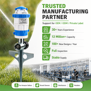 Aspersores de Jardín de Plástico SUNSHINE, Sistema de Riego Automático con Rotación, Mantenimiento para Césped y Agricultura, Contratistas de Riego - Product Image 4