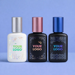 Pegamento para Pestañas de Marca Privada de 15 ml, Acelerador de Pegamento para Pestañas, Paquete Premium, Empaque Personalizado, Activador de Pegamento para Extensión de Pestañas, Acelerador de Pestañas - Product Image 1