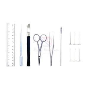 Recién llegado, Kit de instrumentos quirúrgicos, juego de disección de tejido de acero inoxidable para uso en laboratorio médico, suministro a granel al por mayor - Product Image 6
