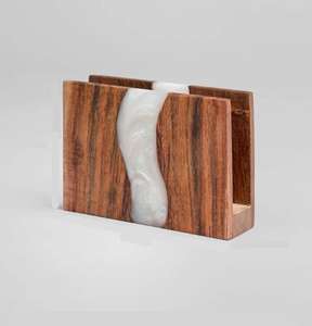 Fabricant indien de porte-serviettes en bois imprimé pour la maison et le jardin, fait à la main, de haute qualité, style classique - Product Image 3