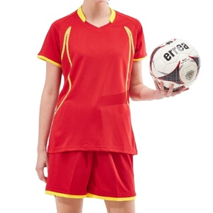 Ensembles de vêtements de sport de football pour femmes à prix de gros, séchage rapide, impression numérique, marque personnalisée - Product Image 2