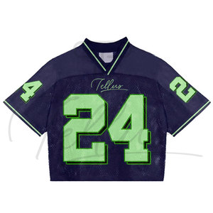 Customized <b>Football</b> Jerseys American <b>Football</b> Uniform Shirts Short Sleeve Plus <b>Size</b> with Your Own Logo Embroidered Front - Product Image 1