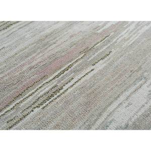 Tapis Manchaha Lev-741 en laine et soie de bambou noué à la main, couleur ivoire, épaisseur 10 mm, motif abstrait rectangulaire, pour la maison, le couloir, à poser sur le sol - Product Image 3