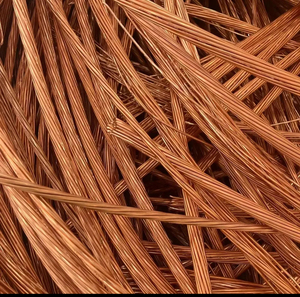 Bundles de fil de cuivre nu brillant, qualité industrielle, matériau métallique recyclé - Product Image 4
