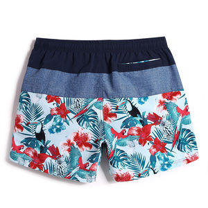 กางเกงว่ายน้ำสำหรับผู้ชายกางเกงขาสั้นว่ายน้ำแห้งเร็วพร้อมกางเกงซับในขาสั้นแบบตาข่ายสำหรับว่ายน้ำแบบตลกกางเกงว่ายน้ำชายหาด - Product Image 2