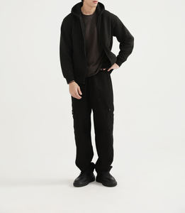 Venta al por mayor de alta calidad 100% algodón 400G peso pesado Puff impresión Regular Fit Streetwear logotipo personalizado hombres sudaderas con capucha - Product Image 6