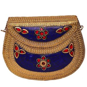Bolsos de noche con mosaico étnico de alta calidad, elegantes y con buen aspecto, para atuendos tradicionales, fiestas y bodas. - Product Image 1