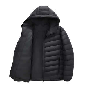 Chaqueta Acolchada Gruesa con Capucha y Cierre Frontal para Hombre y Mujer, Diseño Casual con Logotipo, Nueva Colección 2026, Fabricada por TRIOTAKE INDUSTRY, Muestra Gratis - Product Image 2