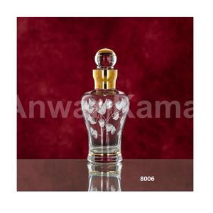 Vente chaude Top Meilleure Qualité Feuille Conception Bouteille De Parfum En Verre Transparent avec Couvercle Pour Les Filles Et Les Femmes - Product Image 1