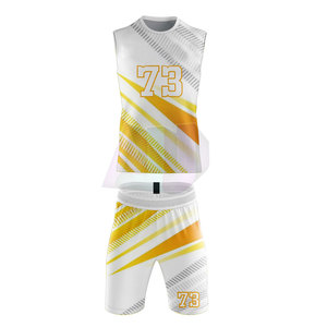 Lightweight Durable 7v7 <b>Compression</b> Uniform Set Quick Dry & Breathable 100% Polyester Unisex Adult for Competitive Matches - Product Image 2