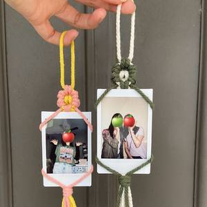 Vente en gros 100% coton, cintre pour cadre photo en macramé, qualité supérieure, fait à la main par des artisans indiens pour la décoration intérieure - Product Image 3