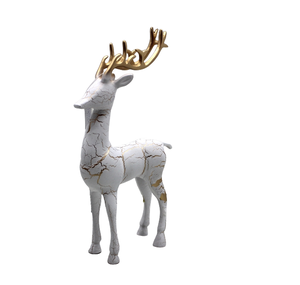 Diseño moderno aluminio Rein Deer blanco PC para Navidad decorativo Reno decoración del hogar hecho a mano personalizado - Product Image 5