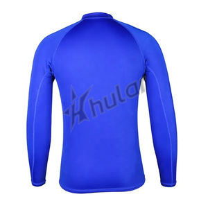 Conception personnalisée pour les sports de protection solaire UV pour hommes UPF 50 + Skins Rash Guard manches longues - Product Image 2