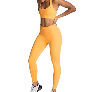 Factory Price Sport Wear <b>Bra</b> Elastic Waist Leggings For Women Fitness Gym Yoga Leggings Pants <b>Shaper</b> Pants - Product Image 1