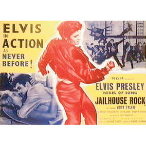 Jailhouse Rock Vintage Paper <b>Poster</b> for Wall Decor - Product Image 1