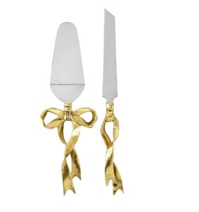 Ensemble de couteaux de service à fromage en métal à manche décoratif fini or au design unique Outils à fromage en acier inoxydable - Product Image 1