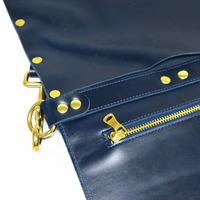 Bolsa Portaherramientas de Cocina de Cuero Genuino Hecha a Mano, Estilo Vintage, Ideal para Viajes, Multiusos, Enrollable, para Chefs Profesionales