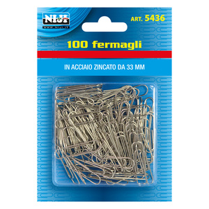 คลิปพลาสติก ขนาด 33 มม. - 100 ชิ้น - Product Image 1