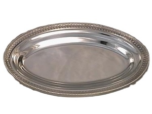 ถาดโลหะรองเสิร์ฟชามทำจากทองเหลืองทรงสี่เหลี่ยมพร้อมผิวสีบรอนซ์สำหรับโรงแรมและถาดเสิร์ฟอาหารแบบปรับแต่งได้ - Product Image 5