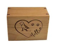 Mémorial souvenir chien chat urne animal de compagnie mémorial urne pour cendres chat chien mémoire boîte chien urnes