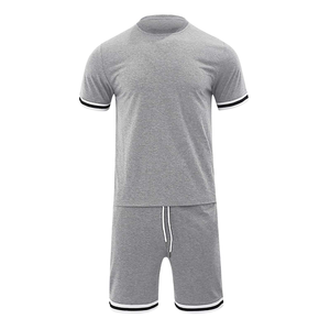 Ensemble sweats à capuche et shorts à capuche d'hiver de qualité d'exportation 100% coton vêtements de sport pour hommes Pakistan Logo personnalisé à manches longues Gym - Product Image 4