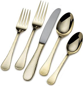 ชุดเครื่องใช้บนโต๊ะอาหารสำหรับร้านอาหารอุปกรณ์รับประทานอาหารช้อนและมีดชุดมีดโลหะชุดมีดหั่นขนมปังเนย - Product Image 2