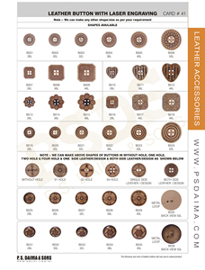 Bouton cuir PSDS - Product Image 5