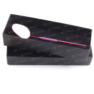 Nueva llegada Espejos de acero inoxidable Espejo de inspección de pestañas de alta calidad con mango Nuevo diseño Herramientas de pestañas - Product Image 5