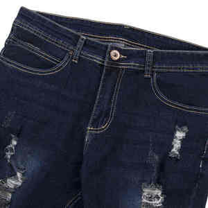 Pantalones Vaqueros Ajustados y Transpirables de Diseño Personalizado para Hombre, Pantalones de Mezclilla Casuales Lavados para Invierno - Product Image 5