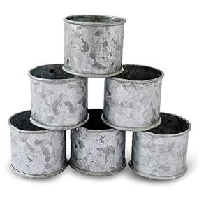 Huge Demand on High Quality Round Shape Metal Galvanized <b>Napkin</b> Ring with <b>Silver</b> Ring for Wedding and Restaurant Use - Product Image 1