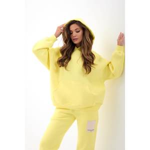 Ensemble de survêtement jaune décontracté respirant, modèle 4997 - Product Image 4