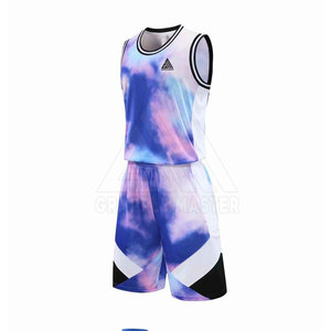 Uniformes de basketball pour hommes Grapple Master GM-4003 de haute qualité, durables, en polyester 100 %, respirants, anti-plis, grandes tailles - Product Image 3