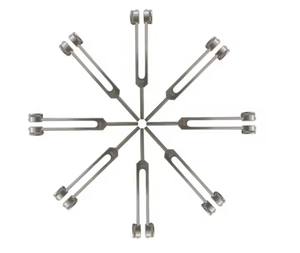 Tenedor de afinación de acero inoxidable de calidad superior Fuente de alimentación manual Logotipo personalizado y opción de embalaje disponible a granel - Product Image 3