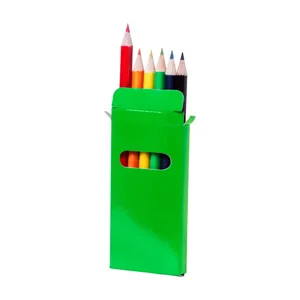 Crayons en bois Lionni colorés, gadgets personnalisés colorés - Product Image 2