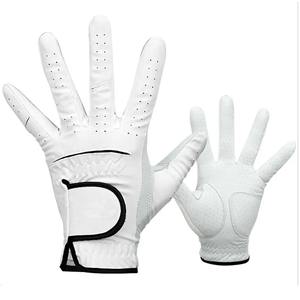 Gants de golf en cuir Cabretta pour hommes de haute qualité Meilleure qualité internationale personnalisable Durable fabriqué le plus haut - Product Image 1