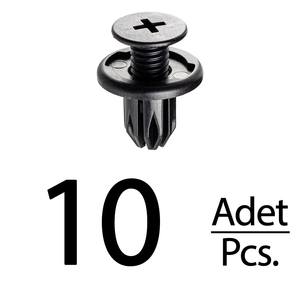 Clips para Panel de Parachoques para Chevrolet Aveo Captiva Epica Matiz Optra Spark - 10 Piezas - Product Image 1