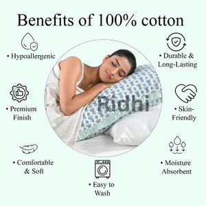 Lot de 20x36 Housses de Coussin en Coton à Volants Motif Floral Style Western Bleu Aigue-marine Amovibles Lavables pour Canapé et Lit - Product Image 3