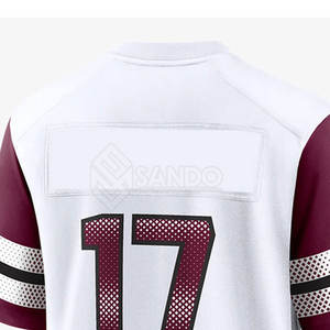 Camiseta de fútbol americano, superventas, venta al por mayor, camiseta de fútbol americano cosida de alta calidad personalizada - Product Image 3