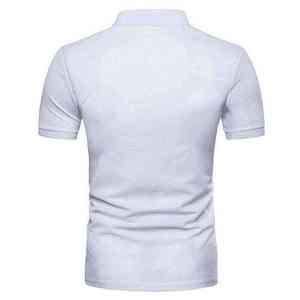 Camiseta Polo de Algodón y Poliéster con Logotipo Personalizado, Camisetas Polo de Manga Corta, Camiseta Polo de Alta Calidad para Hombre - Product Image 5