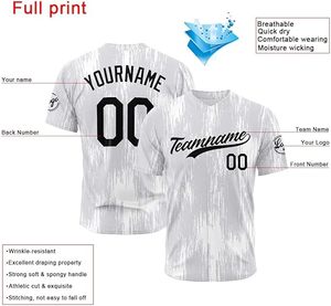 Uniformes de baseball personnalisés de haute qualité, respirants, 100% polyester, maillots à séchage rapide, nom, numéro et logo personnalisés, vêtements de sport - Product Image 3