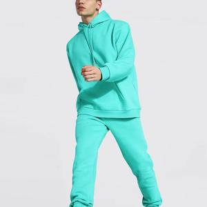 Chándales Extra Grandes de Estilo Urbano para Hombre, 100% Poliéster, Estampado Sólido, con Capucha para Invierno - Product Image 1