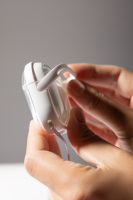 Étui de protection Proove Safe Box pour AirPods 1/2 3 4 5 & Pro Series, coque en silicone antichoc + PC avec porte-clés