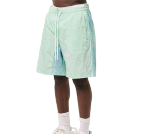 Custom High Street Men's Board Surf Swim Trunks Nuevo diseño Hawaiian Beach Print Beach Shorts con bolsillos - Product Image 2