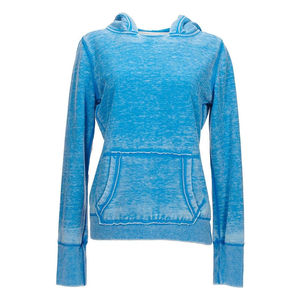 Fabrication sur mesure taille adulte femmes lavage à l'acide à capuche vêtements de mode manches longues anti-boulochage respirant sweats à capuche pour femme - Product Image 2