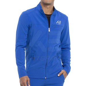 Chaqueta Médica de Secado Rápido para Hombre, Material Spandex/Poliéster, Detección de Agujas, Uso Hospitalario, Color y Logotipo Personalizables - Product Image 1